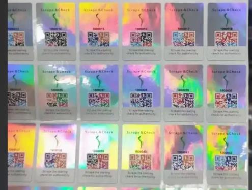 哇!定制防偽標簽印刷要點,你學會了嗎? 哇!定制防偽標簽印刷要點,你學會了嗎?